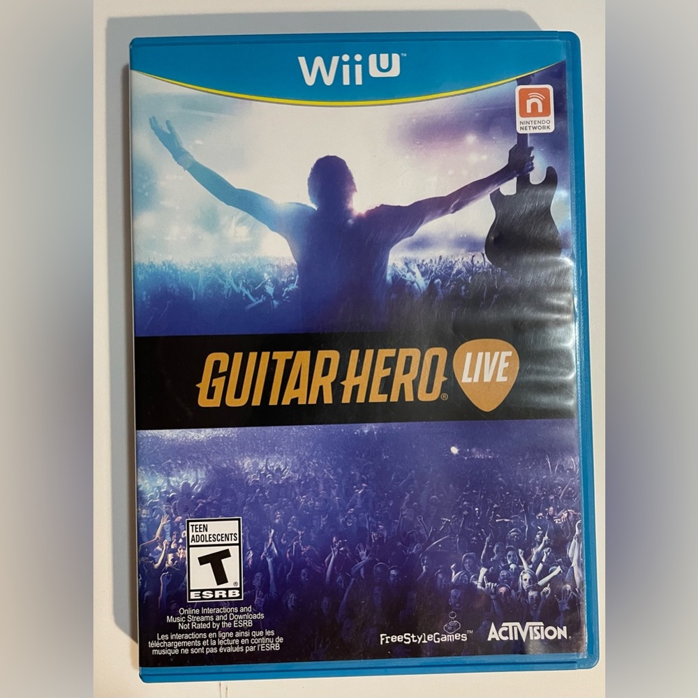 Brand: ACTIVISION
Guitar Hero: Live for Wii U (Game ONLY) Excellent Condition